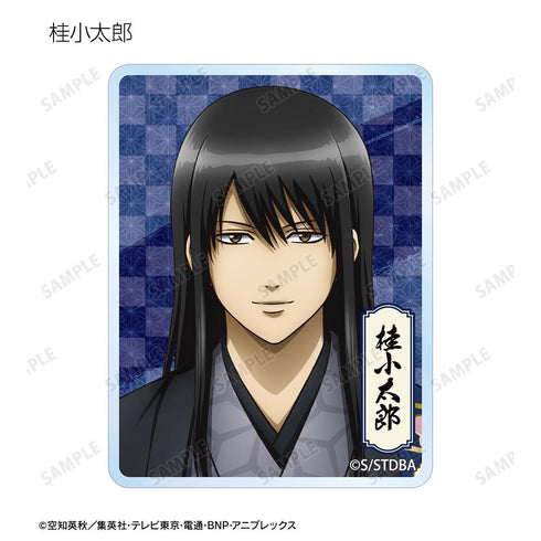 "Gintama" Original Illustration: Single-Sided Floral Kimono Ver. Trading Acrylic Mini Blocks (Sold by the box)