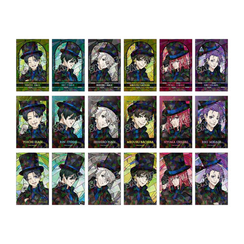『ブルーロック』描き下ろし 怪盗団ver. Aure Glass トレーディングホログラムイラストカード(単位/BOX)