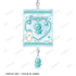 "You and Me: Complete Opposites" Yeti Petit-Série Crinkle Acrylic Keychain
