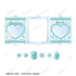 "You and Me: Complete Opposites" Yeti Petit-Série Crinkle Acrylic Keychain