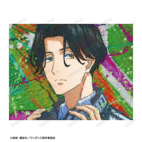 『ワンダンス』厳島伊折 grunge CANVAS F0号キャンバスボード