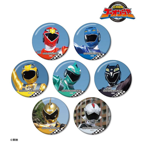 "Enjin Sentai Go-onger" Trading Pin Badges (Sold by the box)