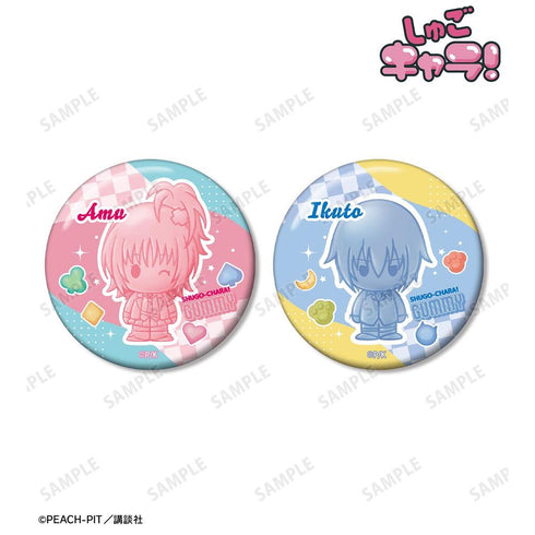 《守護甜心!》日奈森 阿姆&月詠 伊克托 petit-sserie 徽章2入組