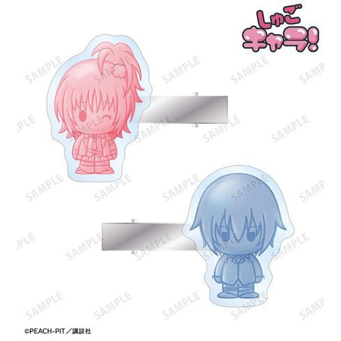 《守護甜心!》日奈森 阿姆&月詠 伊克托 petit-sserie 壓克力髮夾 2入組