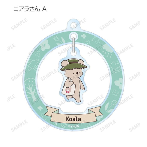 『コアラ絵日記』トレーディングゆらゆらアクリルキーホルダー(単位/BOX)