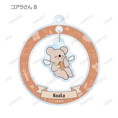 『コアラ絵日記』トレーディングゆらゆらアクリルキーホルダー(単位/BOX)
