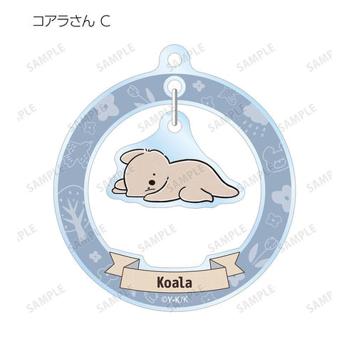 『コアラ絵日記』トレーディングゆらゆらアクリルキーホルダー(単位/BOX)