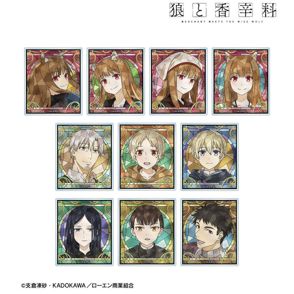 《狼与香辛料 MERCHANT MEETS THE WISE WOLF》Aure Glass 亚克力卡(单位/盒)