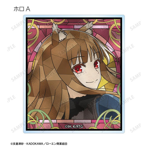 "Spice and Wolf: Merchant Meets the Wise Wolf" Trading Card Set - Aure Glass Acrylic Cards (Sold by the box)