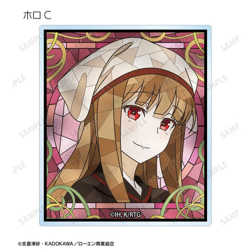 "Spice and Wolf: Merchant Meets the Wise Wolf" Trading Card Set - Aure Glass Acrylic Cards (Sold by the box)