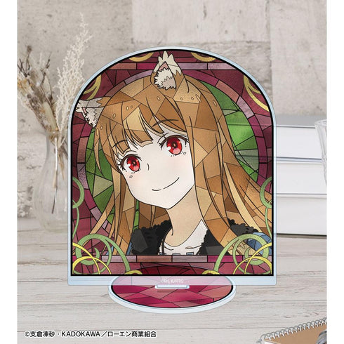 《狼与香辛料 MERCHANT MEETS THE WISE WOLF》霍洛 Aure Glass BIG亚克力立牌 ver.B