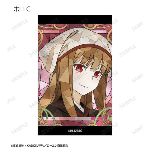 《狼与香辛料 MERCHANT MEETS THE WISE WOLF》收藏卡 Aure Glass 迷你透明卡(单位/盒)