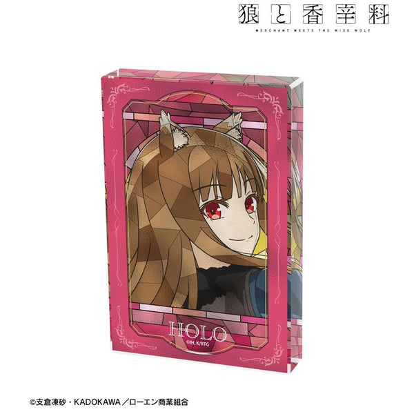 《狼与香辛料 MERCHANT MEETS THE WISE WOLF》霍洛 Aure Glass 亚克力立牌 ver.A