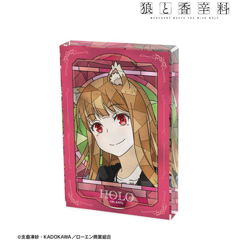 《狼与香辛料 MERCHANT MEETS THE WISE WOLF》霍洛 Aure Glass 亚克力立牌 ver.B