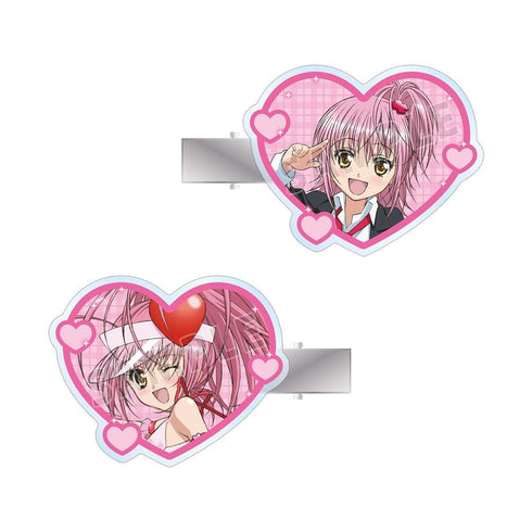 『しゅごキャラ!』日奈森 あむ&アミュレットハート アクリルヘアクリップ2個セット