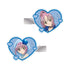 『しゅごキャラ!』日奈森 あむ&アミュレットスペード アクリルヘアクリップ2個セット