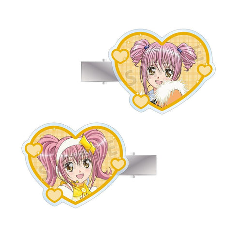 『しゅごキャラ!』日奈森 あむ&アミュレットダイヤ アクリルヘアクリップ2個セット