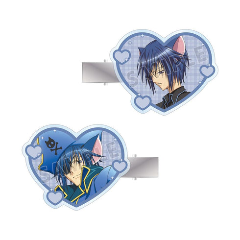 『しゅごキャラ!』月詠 イクト&セブンシーズトレジャー アクリルヘアクリップ2個セット