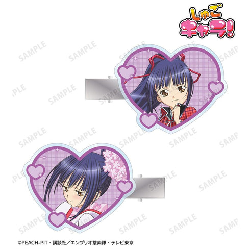 『しゅごキャラ!』藤咲 なでしこ&ヤマトマイヒメ アクリルヘアクリップ2個セット