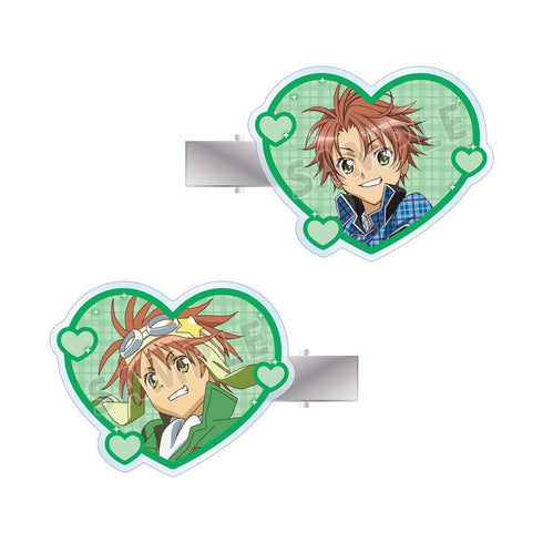 『しゅごキャラ!』相馬 空海&スカイジャック アクリルヘアクリップ2個セット