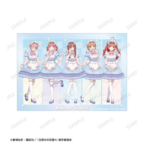 『五等分の花嫁*』描き下ろし 集合 メルヘンメイドver. A5アクリルパネル