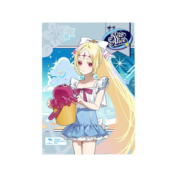 "Longing to Be a Magical Girl" by Minori Chigusa: Nero Alice Swimsuit Ver. B6 Metal Art Panel