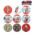 "Oshiri-mae Man: The Revival of the Oshiri-mae Empire" Trading Hologram Pin Badges (Sold by the box)