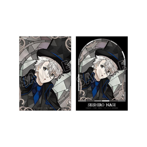『ブルーロック』描き下ろし 凪 誠士郎 怪盗団ver. Aure Glass ブロマイド2枚セット【202608再販】