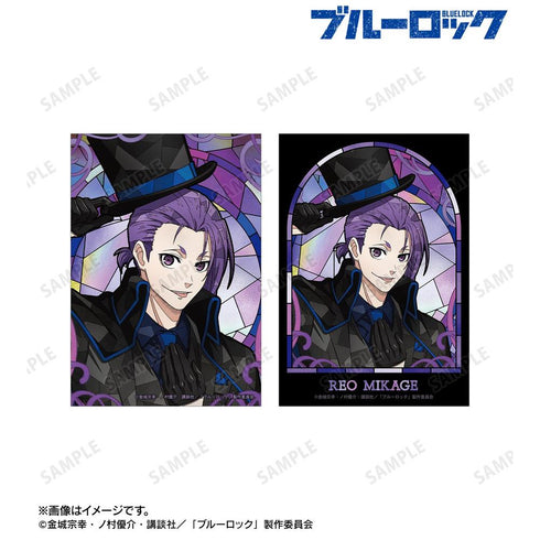 『ブルーロック』描き下ろし 御影 玲王 怪盗団ver. Aure Glass ブロマイド2枚セット【202608再販】