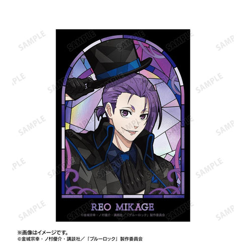 『ブルーロック』描き下ろし 御影 玲王 怪盗団ver. Aure Glass ブロマイド2枚セット【202608再販】