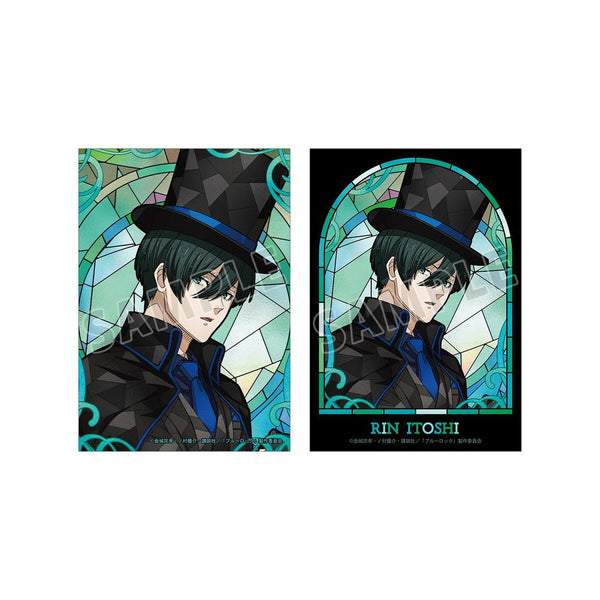 『ブルーロック』描き下ろし 糸師 凛 怪盗団ver. Aure Glass ブロマイド2枚セット【202608再販】