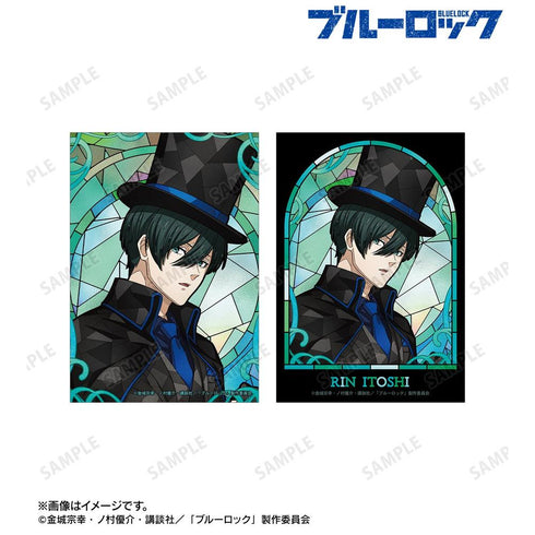 『ブルーロック』描き下ろし 糸師 凛 怪盗団ver. Aure Glass ブロマイド2枚セット【202608再販】