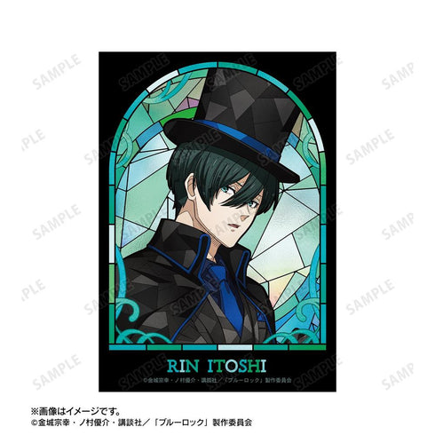 『ブルーロック』描き下ろし 糸師 凛 怪盗団ver. Aure Glass ブロマイド2枚セット【202608再販】