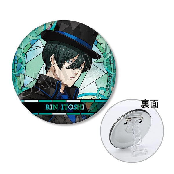 『ブルーロック』描き下ろし 糸師 凛 怪盗団ver. Aure Glass 3WAY缶バッジ【202608再販】