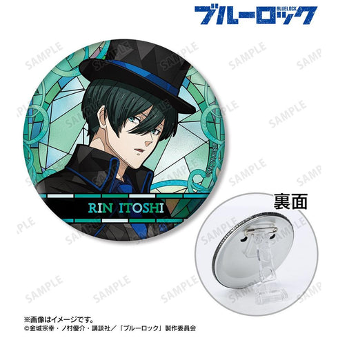 『ブルーロック』描き下ろし 糸師 凛 怪盗団ver. Aure Glass 3WAY缶バッジ【202608再販】