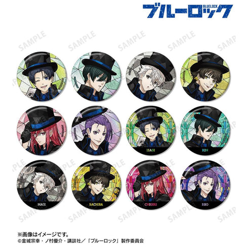 『ブルーロック』描き下ろし 怪盗団ver. Aure Glass トレーディンググリッター缶バッジ(単位/BOX)【202608再販】