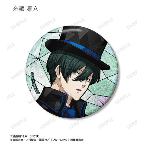 『ブルーロック』描き下ろし 怪盗団ver. Aure Glass トレーディンググリッター缶バッジ(単位/BOX)【202608再販】