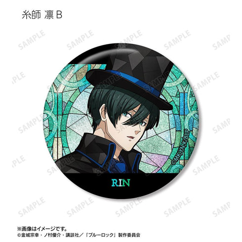 『ブルーロック』描き下ろし 怪盗団ver. Aure Glass トレーディンググリッター缶バッジ(単位/BOX)【202608再販】