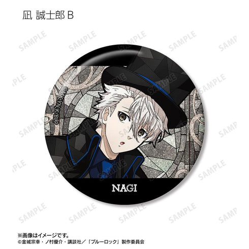 『ブルーロック』描き下ろし 怪盗団ver. Aure Glass トレーディンググリッター缶バッジ(単位/BOX)【202608再販】