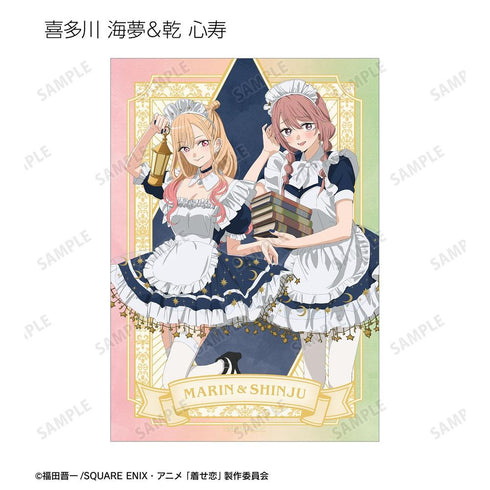 "That Dress-Up Doll Falls in Love Season 2" Original Illustration: Starry Sky Maid Ver. Trading Bromides (Sold by the box)