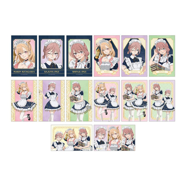 "That Dress-Up Doll Falls in Love Season 2" Original Art: Starry Sky Maid Ver. Trading Illustration Cards (Sold by the box)
