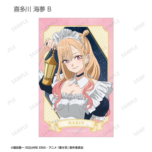 "That Dress-Up Doll Falls in Love Season 2" Original Art: Starry Sky Maid Ver. Trading Illustration Cards (Sold by the box)