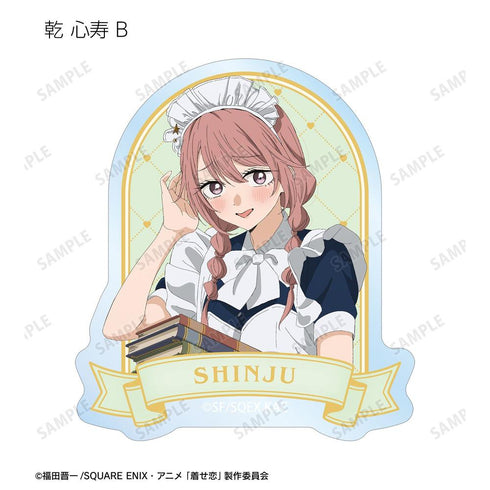 "That Dress-Up Doll Falls in Love Season 2" Original Illustration: Starry Sky Maid Ver. Trading Clear Die-Cut Stickers (Sold by the box)