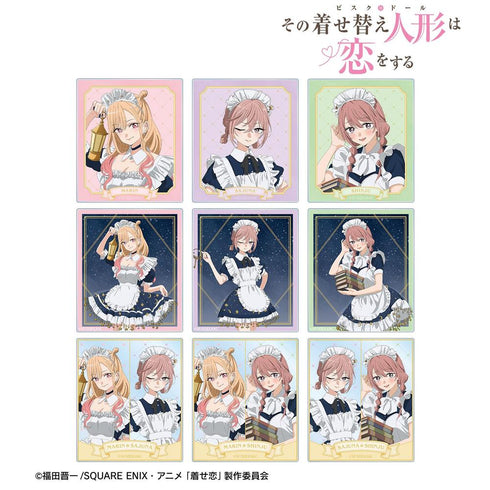 "That Dress-Up Doll Falls in Love Season 2" Original Illustration: Starry Sky Maid Ver. Trading Acrylic Card (Sold by the box)