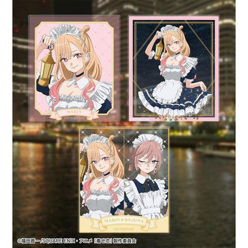 "That Dress-Up Doll Falls in Love Season 2" Original Illustration: Starry Sky Maid Ver. Trading Acrylic Card (Sold by the box)