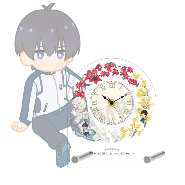 『ブルーロック』潔 世一&蜂楽 廻&千切 豹馬 Botania 第2弾 アクリルスタンド時計