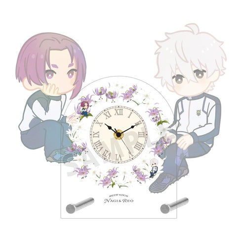 『ブルーロック』凪 誠士郎&御影 玲王 Botania 第2弾 アクリルスタンド時計