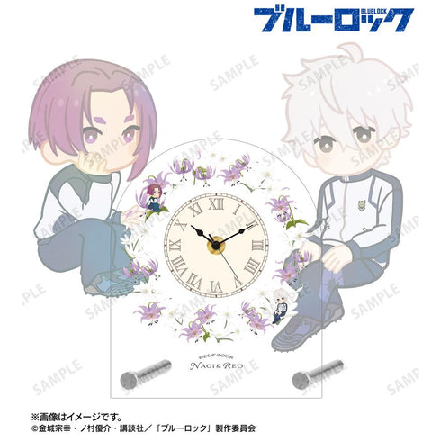 『ブルーロック』凪 誠士郎&御影 玲王 Botania 第2弾 アクリルスタンド時計