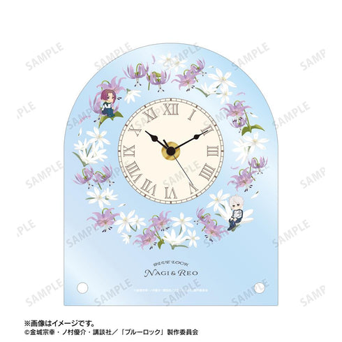 『ブルーロック』凪 誠士郎&御影 玲王 Botania 第2弾 アクリルスタンド時計