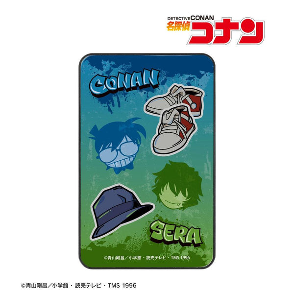 『名探偵コナン』江戸川コナン&世良真純 グラフィティモチーフ モバイルバッテリー